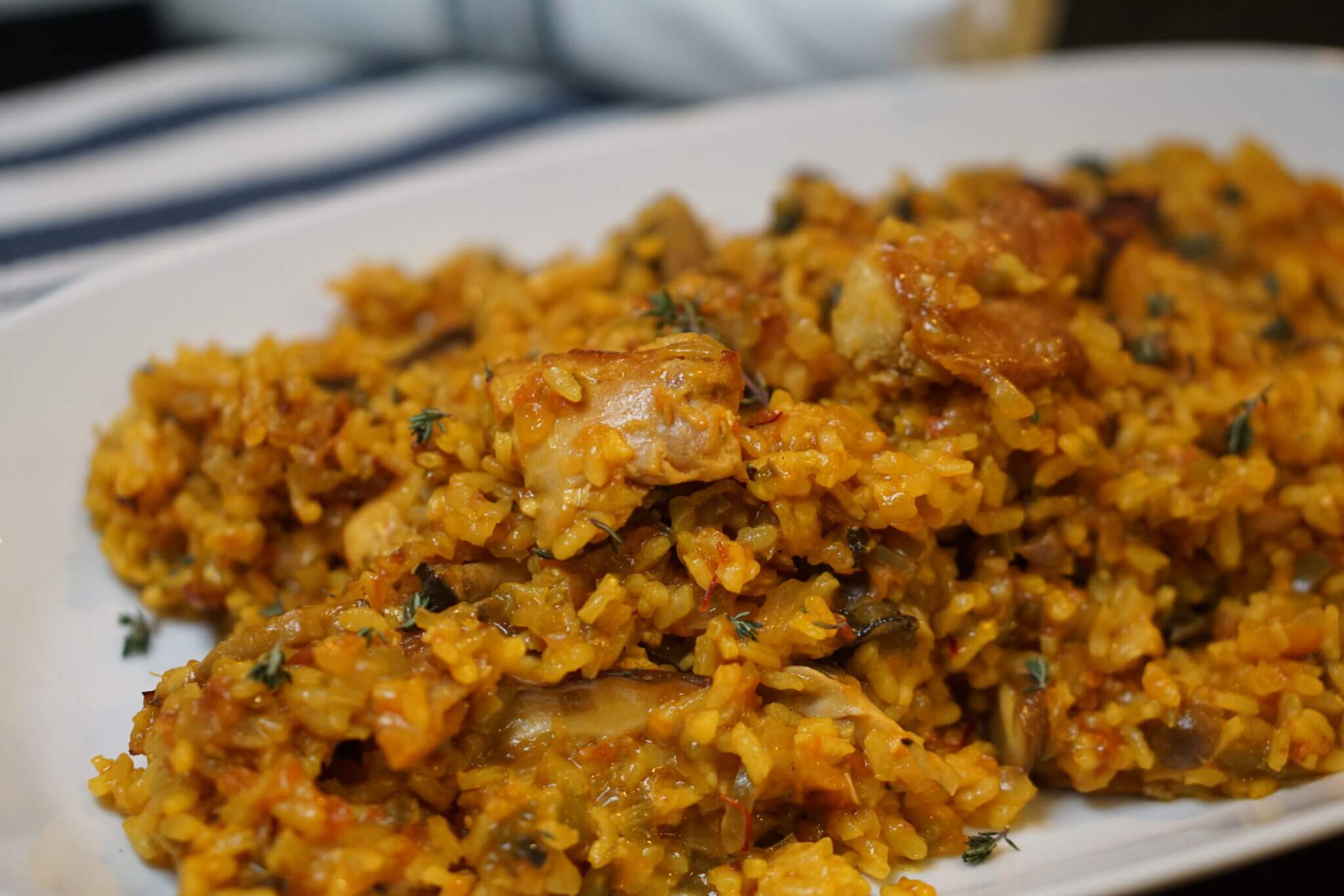 Simple Rabbit And Rice Rabbit with Saffron Rice โ TACOJAKE